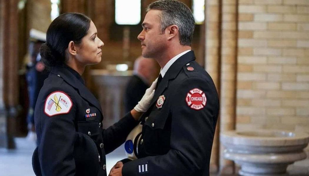 Stella e Severide em Chicago Fire