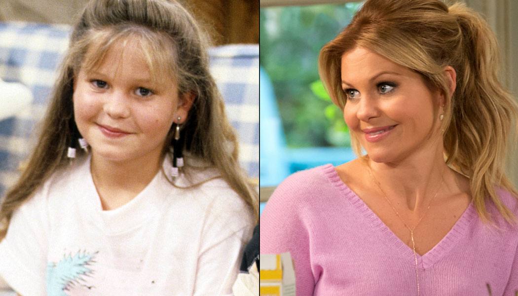 Elenco de Fuller House antes e depois