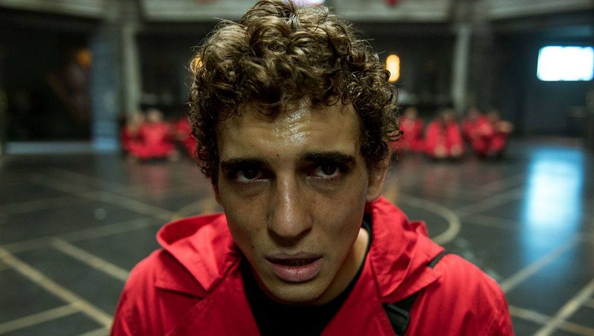 Miguel Herran La Casa de Papel chora