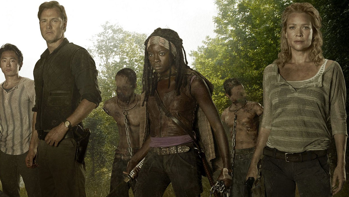 Atriz the Walking Dead the boys