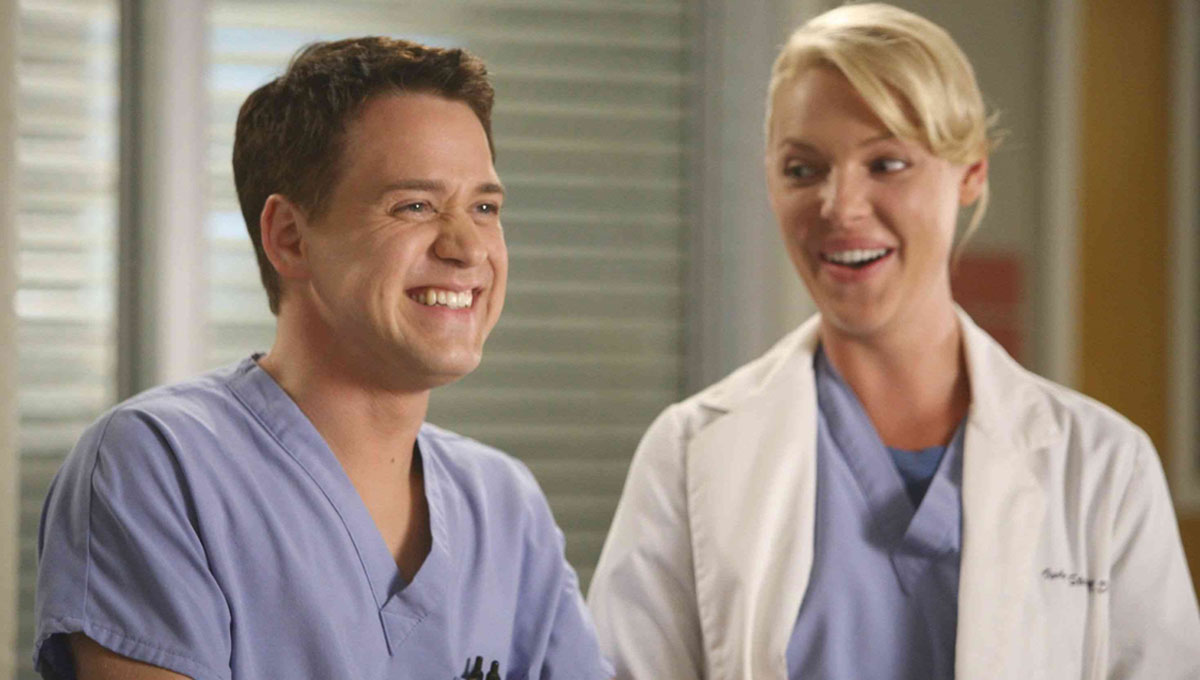 TR Knight Katherine Heigl Greys Anatomy