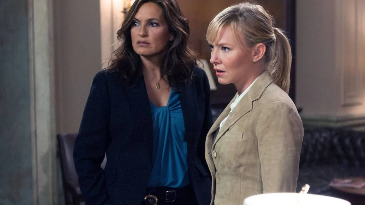 Law & Order SVU atriz chorou