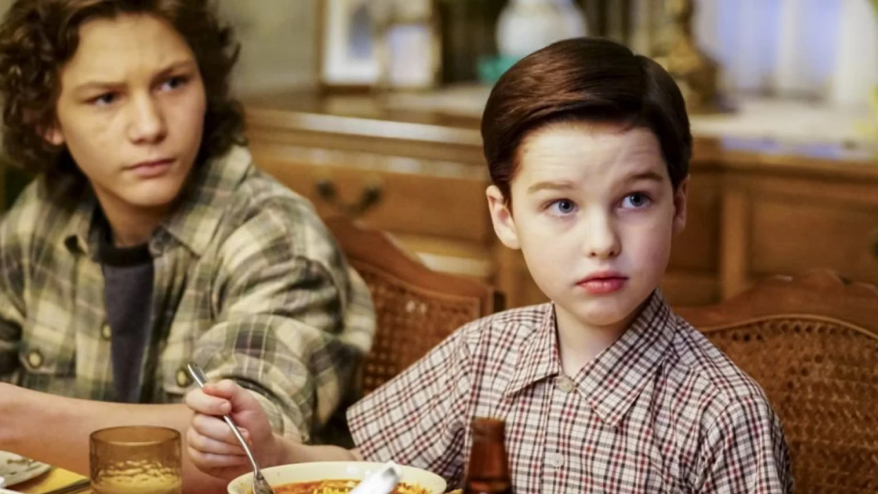 Young Sheldon ultima cena de jantar