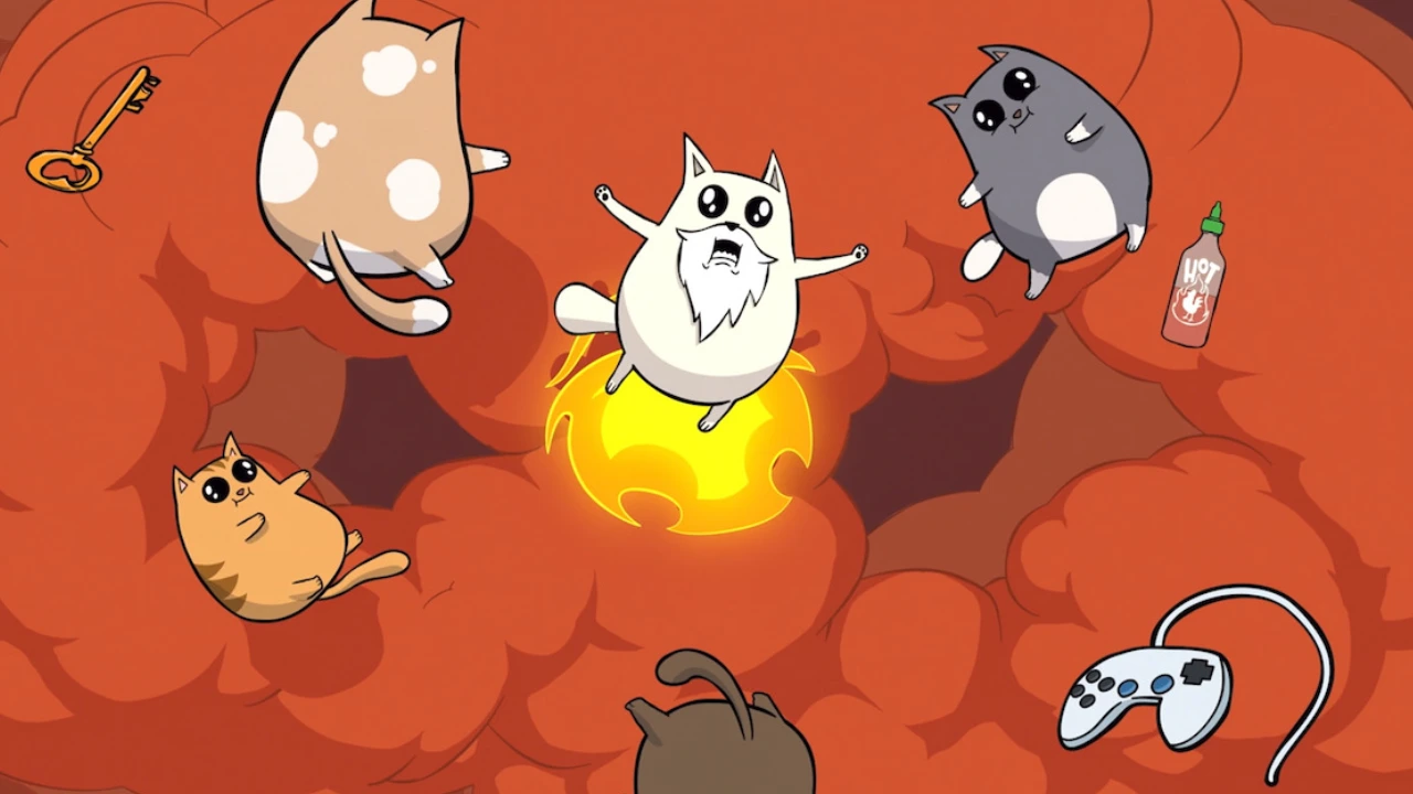 Exploding Kittens | Deus vira gato em novo anime na Netflix - Mix de Séries